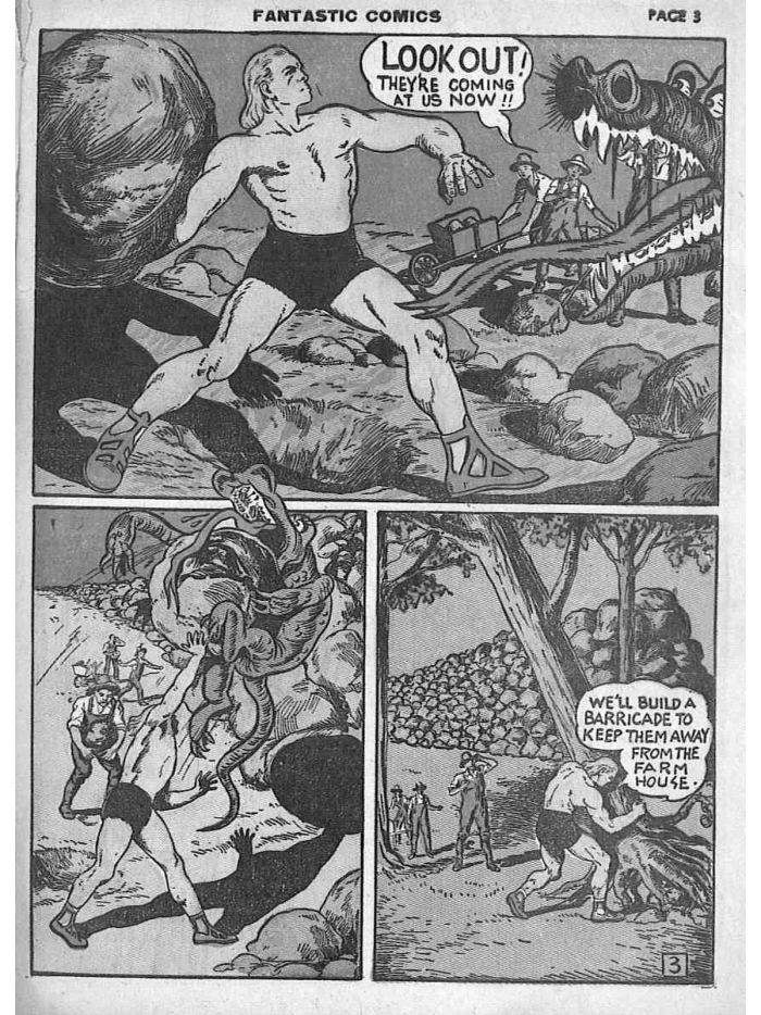 Página de cómic en la Kindle